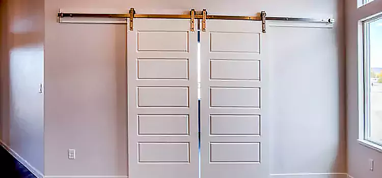 Glass Barn Door with Installation Hardware Kit South Portland