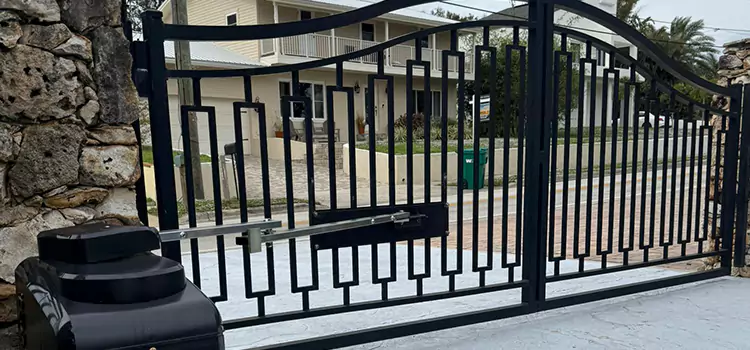 Swing Gate Opener with Keypad South Portland